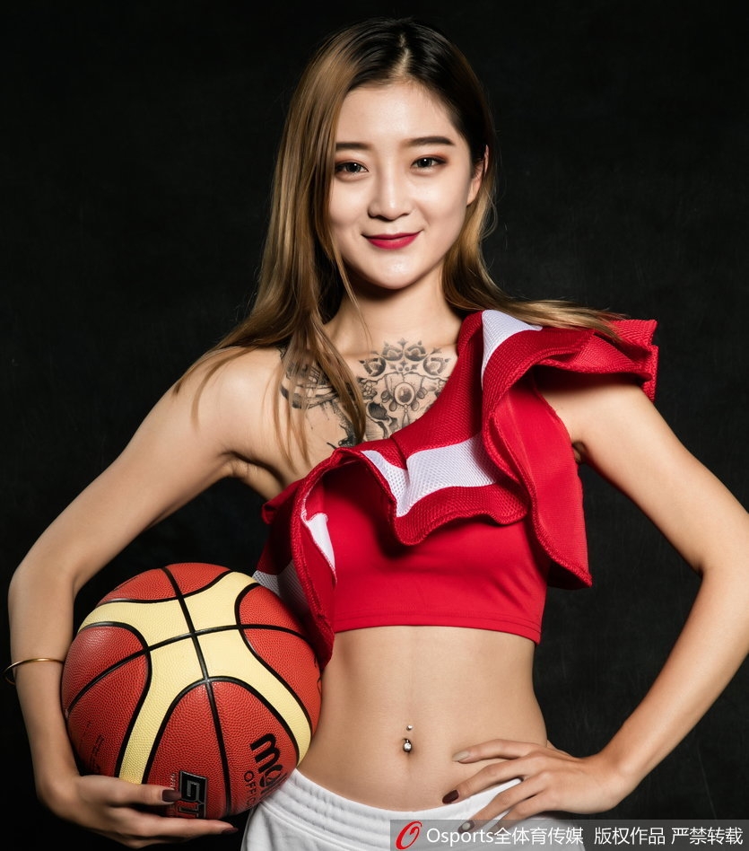北京北控篮球宝贝XTM啦啦队写真 甜蜜娇美回眸一笑百媚生