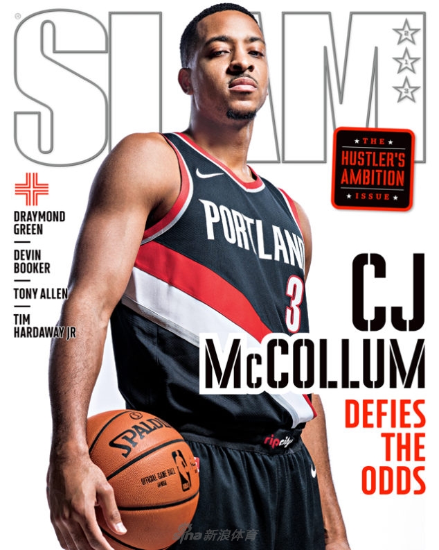 近日，勇士队的追梦格林、太阳队的布克和开拓者队的CJ-迈克科伦姆为美国著名篮球杂志《SLAM》拍摄写真，一起来看看：