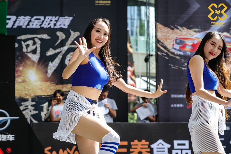 北京时间5月13日，3X3黄金联赛重庆站全部结束，重庆站啦啦队送上了精彩的表演。