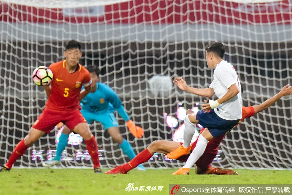 5月25日，2018年熊猫杯国际青年足球锦标赛进行，中国U19国青vs英格兰。