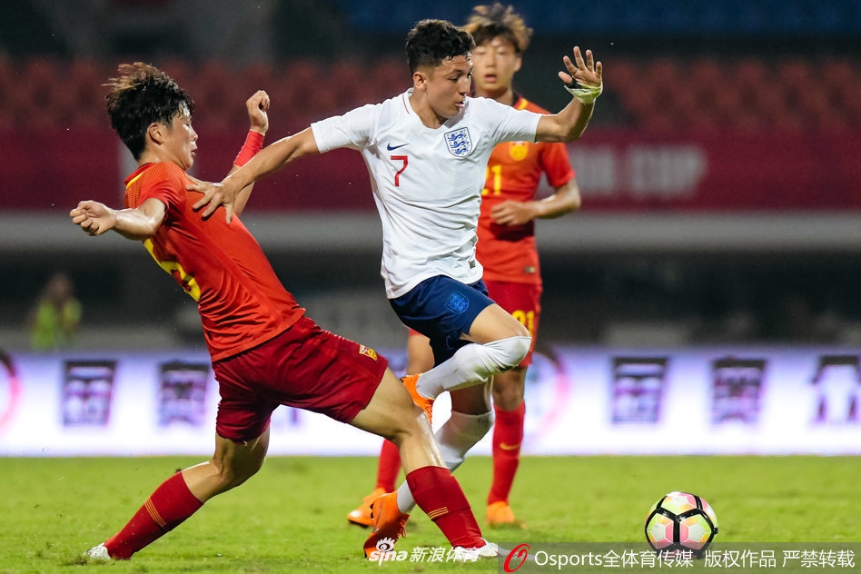 5月25日，2018年熊猫杯国际青年足球锦标赛进行，中国U19国青vs英格兰。