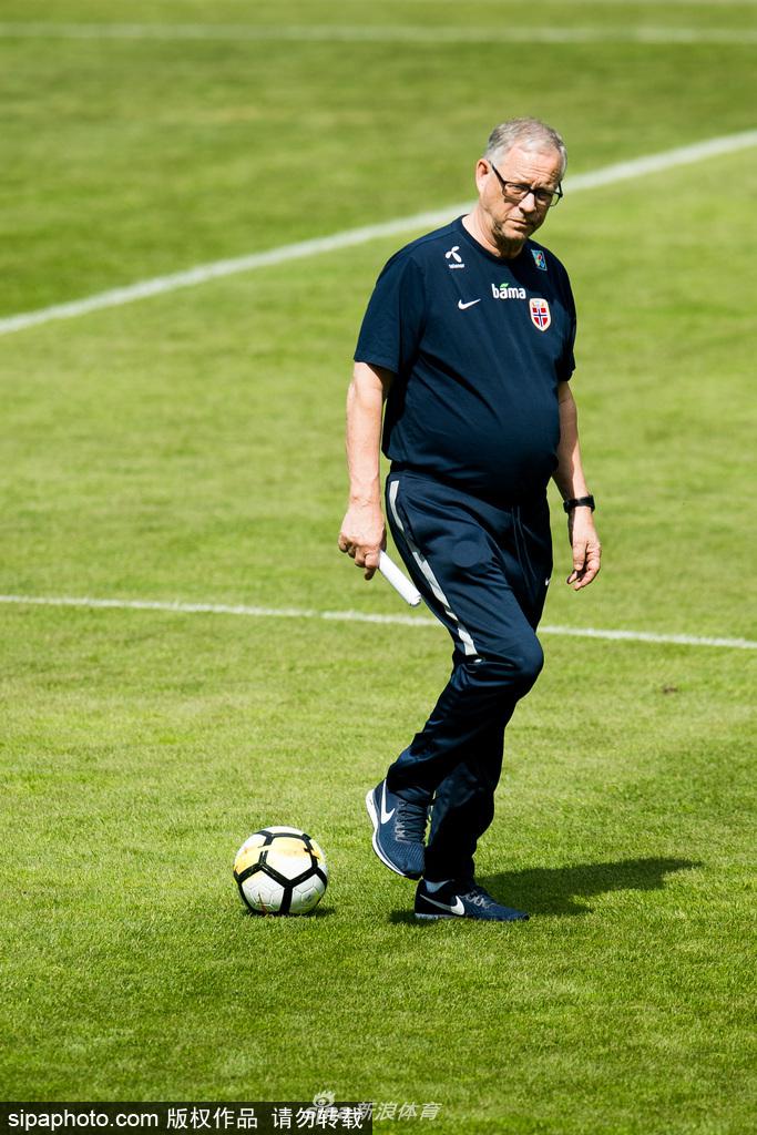 当地时间2018年5月29日，挪威奥斯陆，挪威国家队队内训练赛。