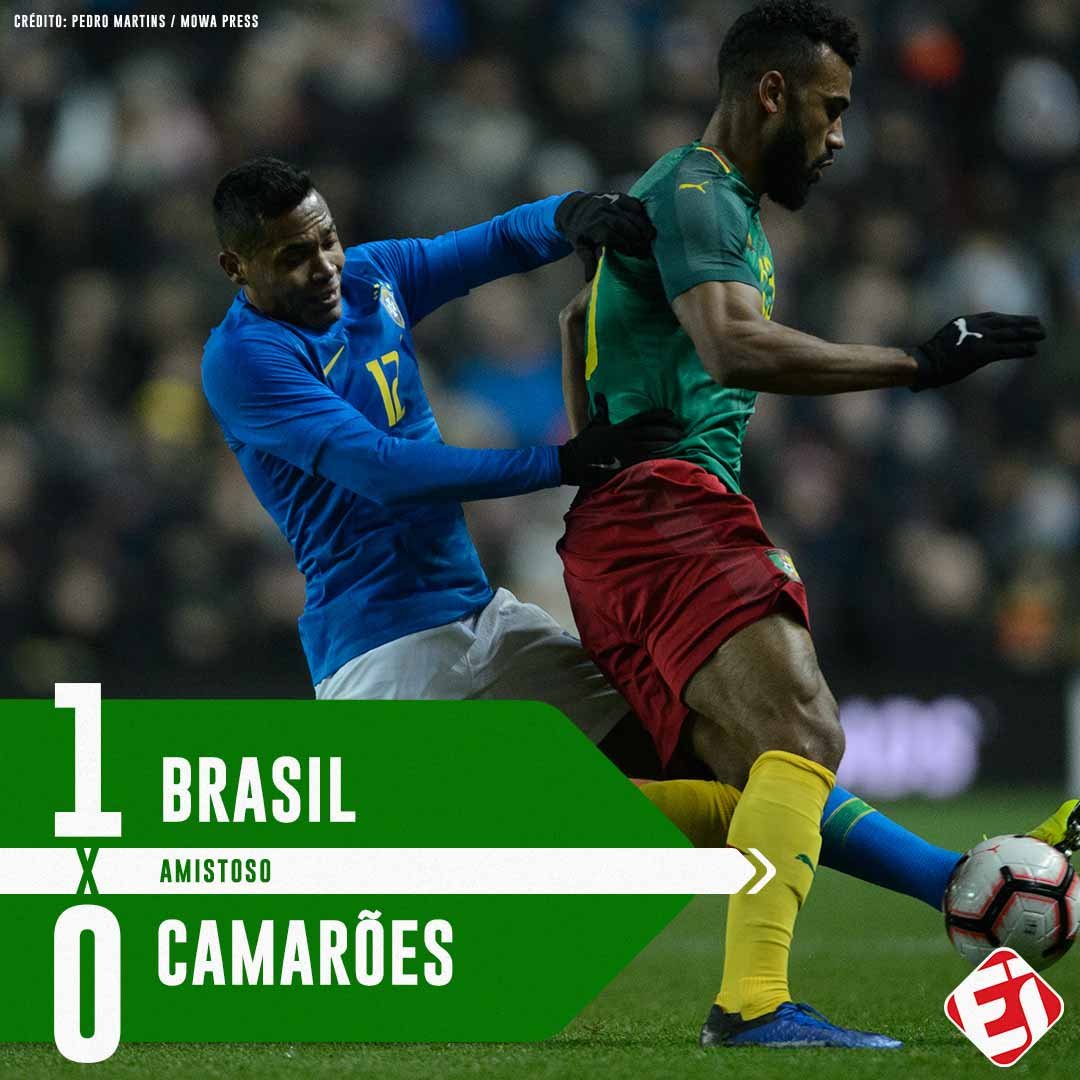 热身赛-内马尔伤退替身头槌破门 巴西半场暂1-0_喀麦隆