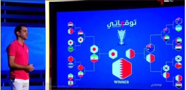 哈维预测亚洲杯：国足进八强 卡塔尔胜日本夺冠_中国队