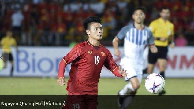 《星动亚洲》阮光海：身怀“死亡弧线”绝技 越南的U23精神领袖_越南队