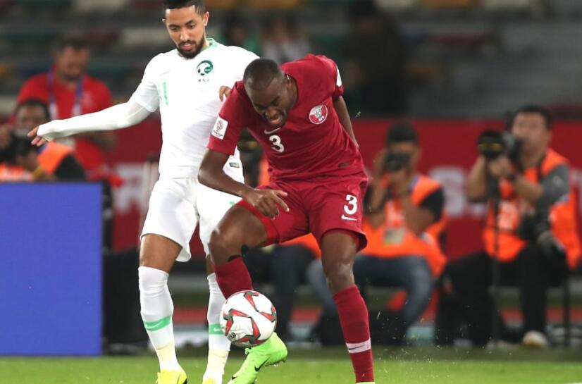 亚洲杯-阿里3场轰7球 沙特0-2负卡塔尔将战日本_卡塔尔队