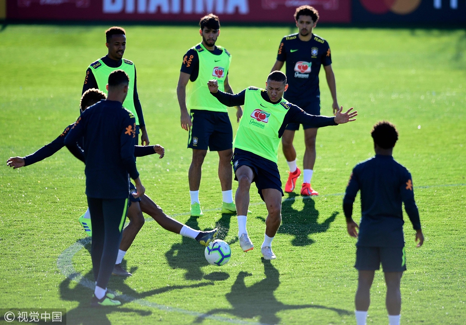 葡萄牙，2019国际足球友谊赛前瞻，巴西训练备战。