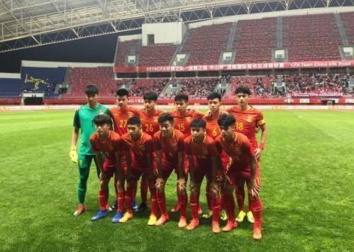 华山杯-U16国足0-0塔吉克斯坦 净胜球劣势获得亚军_中国