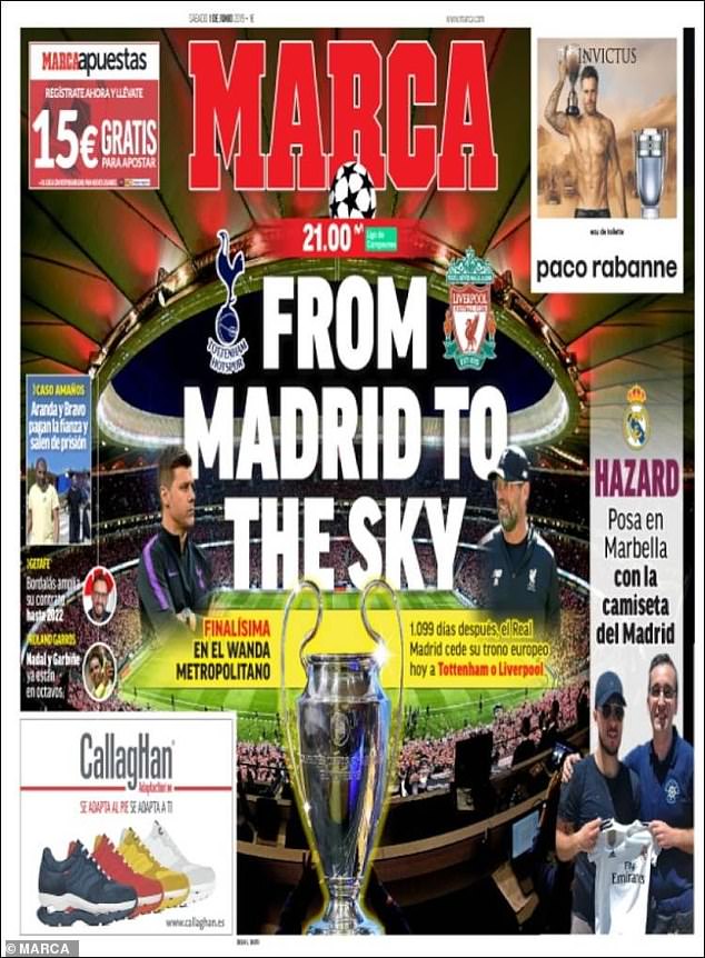 马卡阿斯：从马德里通向天空 世体头版仍是梅西_比赛