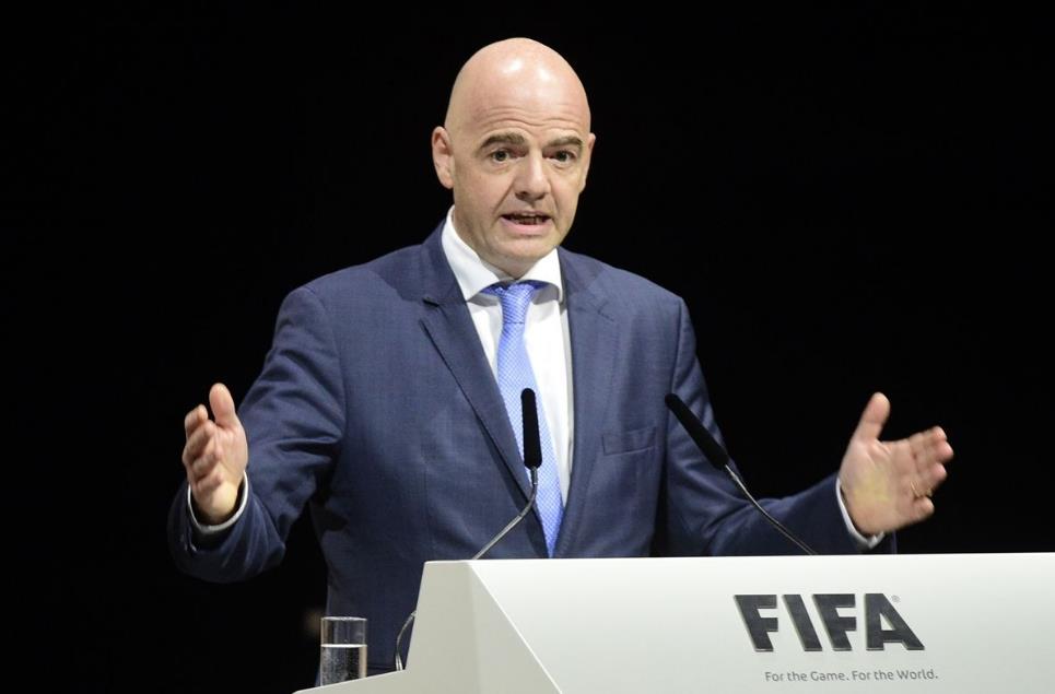 官方：因凡蒂诺连任国际足联主席 任期至2023年_世界杯