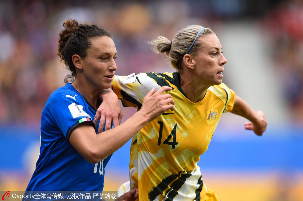 意大利时隔20年亮相女足世界杯 袋鼠争冠却遭开门黑_澳大利亚队