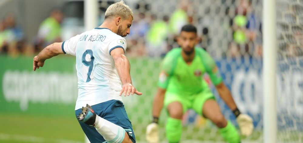 美洲杯-双中锋联袂破门 阿根廷2-0胜卡塔尔出线_劳塔罗