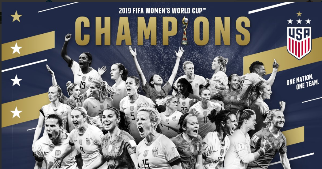 女足世界杯-美国2-0荷兰卫冕 创纪录第四次夺冠_美国女足