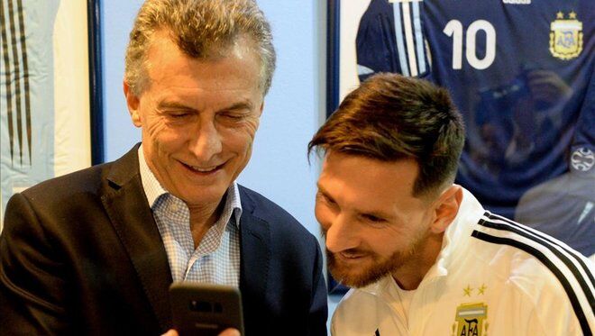 阿根廷总统：感谢上帝赐予我们梅西 无条件支持他_马克里