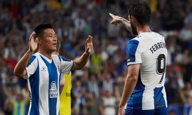 武磊完成职业生涯欧战首秀 中国足球历史第15人_比赛