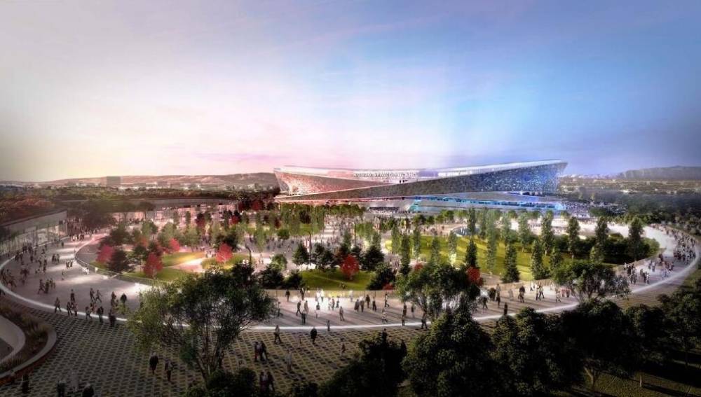 米兰双雄秀新球场概念图 投资12亿欧可容纳6万人_斯卡罗尼都