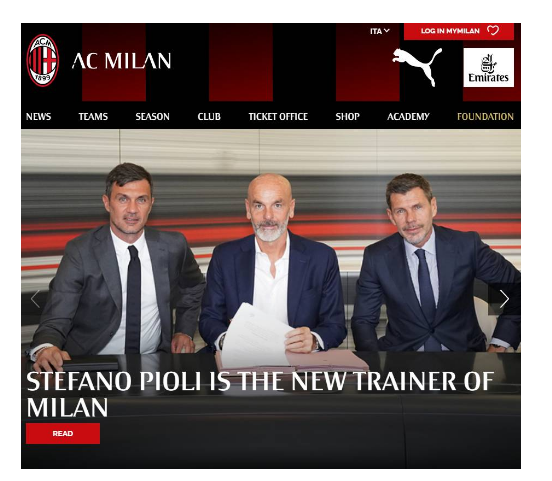 官方：皮奥利出任AC米兰主帅 签约两年薪水250万_斯蒂法诺