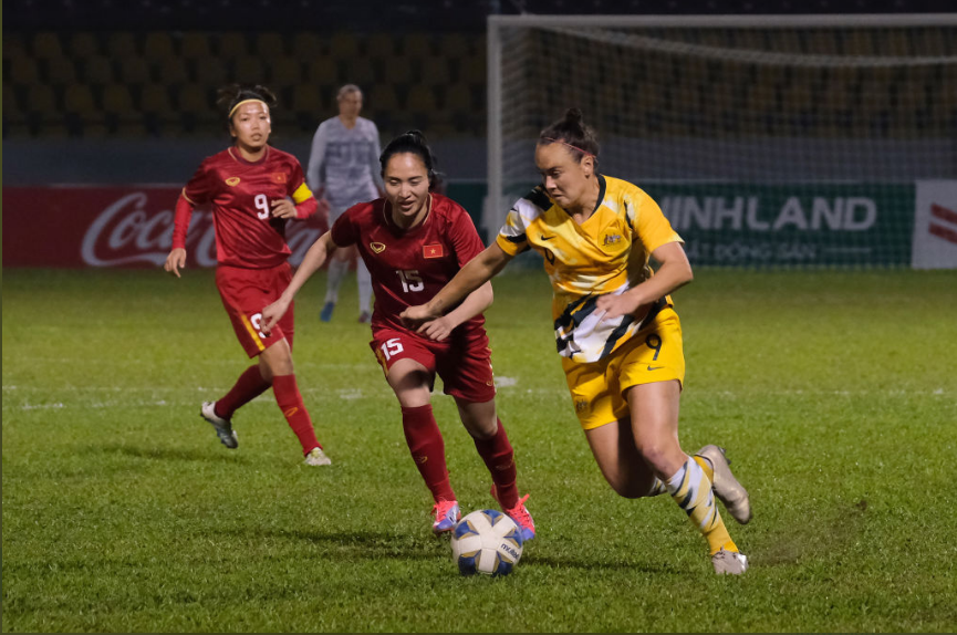 女足奥预赛-澳大利亚双杀越南 总比分7-1进军东京_比赛