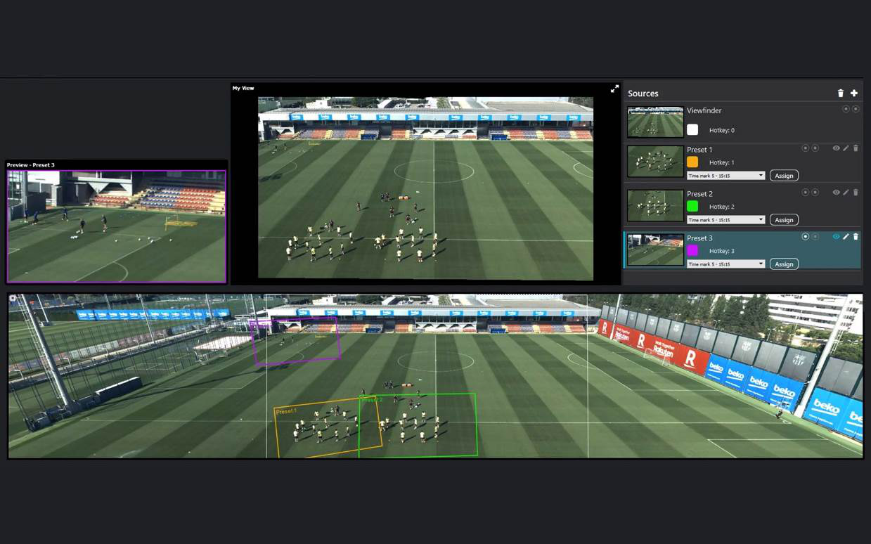巴萨创新中心合作开发图像录制系统 针对比赛及训练_体育