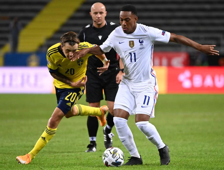欧国联-姆巴佩破门格列兹曼失点 法国1-0胜瑞典_比赛