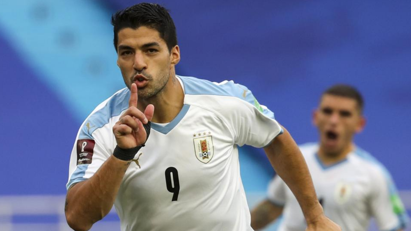 世预赛-苏神破门乌拉圭3-0胜哥伦比亚 智利2-0_右脚