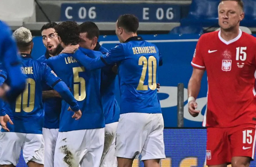 欧国联-若日尼奥点射贝拉尔迪破门 意大利2-0波兰_贝洛蒂