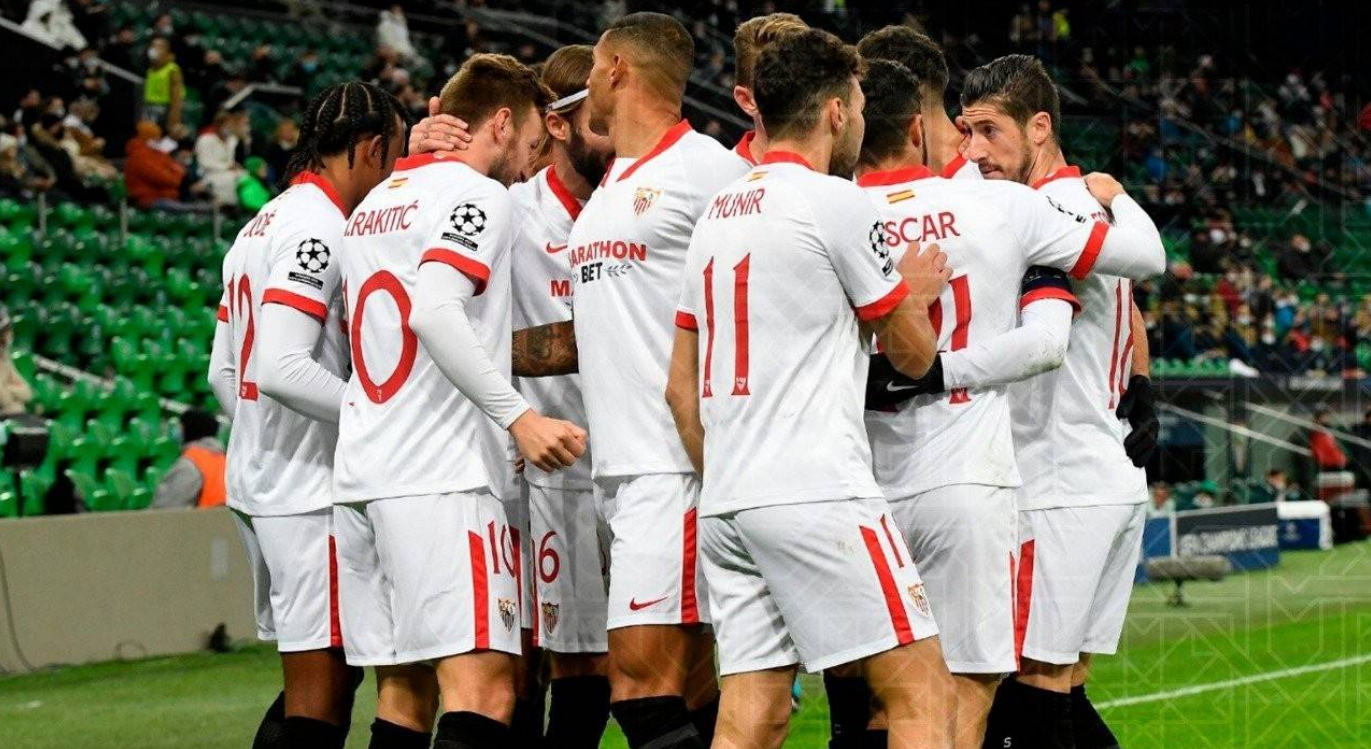 欧冠-穆尼尔绝杀塞维利亚2-1出线 拉齐奥3-1泽尼特_克拉斯诺达尔