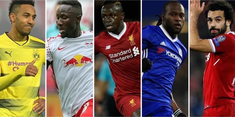 近日《BBC》公布了2017年度非洲足球先生的最终五人名单：奥巴梅扬(多特蒙德)、纳比-凯塔(莱比锡RB)、摩西(切尔西)、以及效力利物浦的马内和萨拉赫。最终结果将于当地时间12月11日公布，你认为谁会当选呢？