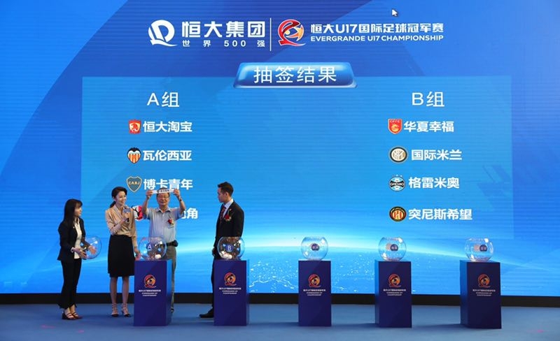 中国首个世界著名俱乐部参加的高水平国际青年足球赛事——“恒大U17国际足球冠军赛”将于4月22日在广州和深圳同步开打。4月12日，赛事在广州恒大中心举行了新闻发布会。